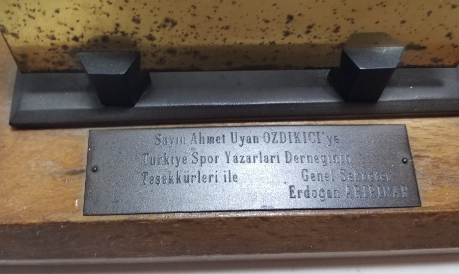 DEKORATİF MASAÜSTÜ PLAKET