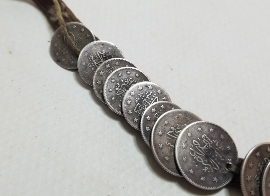 OSMANLI DÖNEMİ GÜMÜŞ PARALARDAN YAPILMIŞ ALINLIK