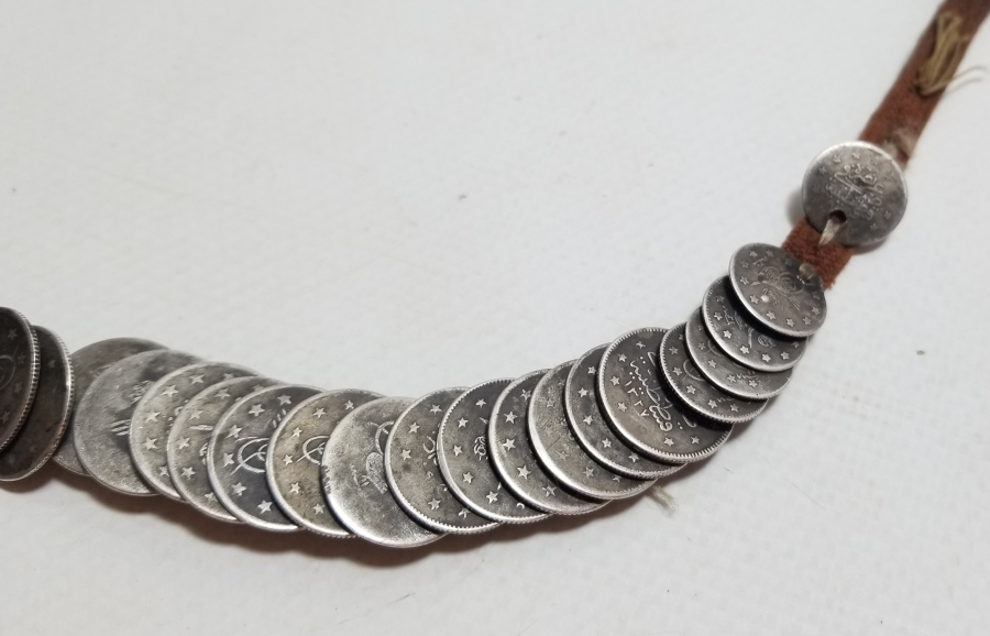 OSMANLI DÖNEMİ GÜMÜŞ PARALARDAN YAPILMIŞ ALINLIK