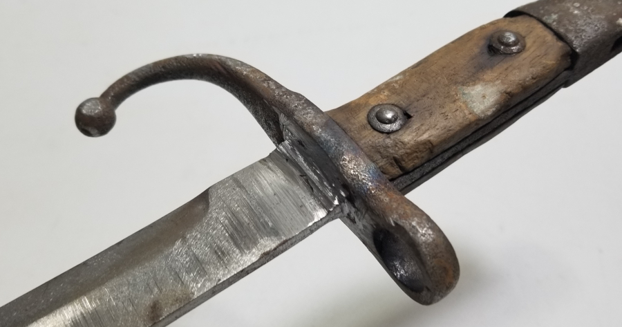 SAPI OSMANLICA YAZILI 1. DÜNYA SAVAŞI NADİR GANİMET SÜNGÜSÜ