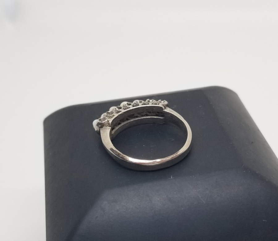 ÖZEL YAPIM İNCİLİ YÜZÜK