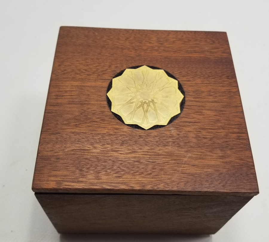 EL YAPIMI ANTİKA AHŞAP KUTU