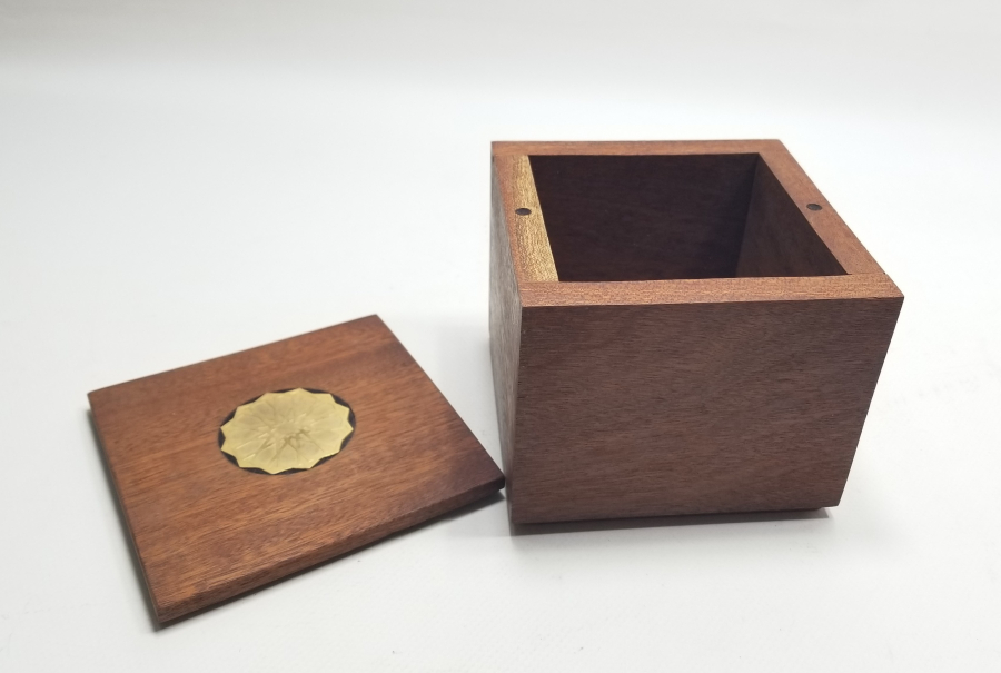 EL YAPIMI ANTİKA AHŞAP KUTU