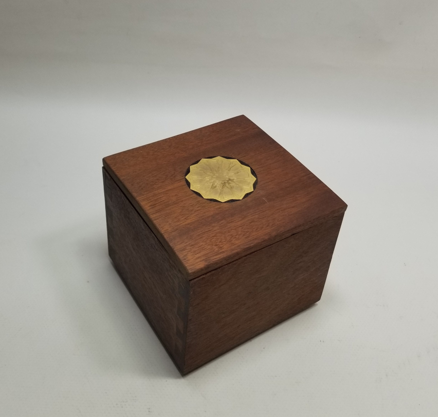 EL YAPIMI ANTİKA AHŞAP KUTU