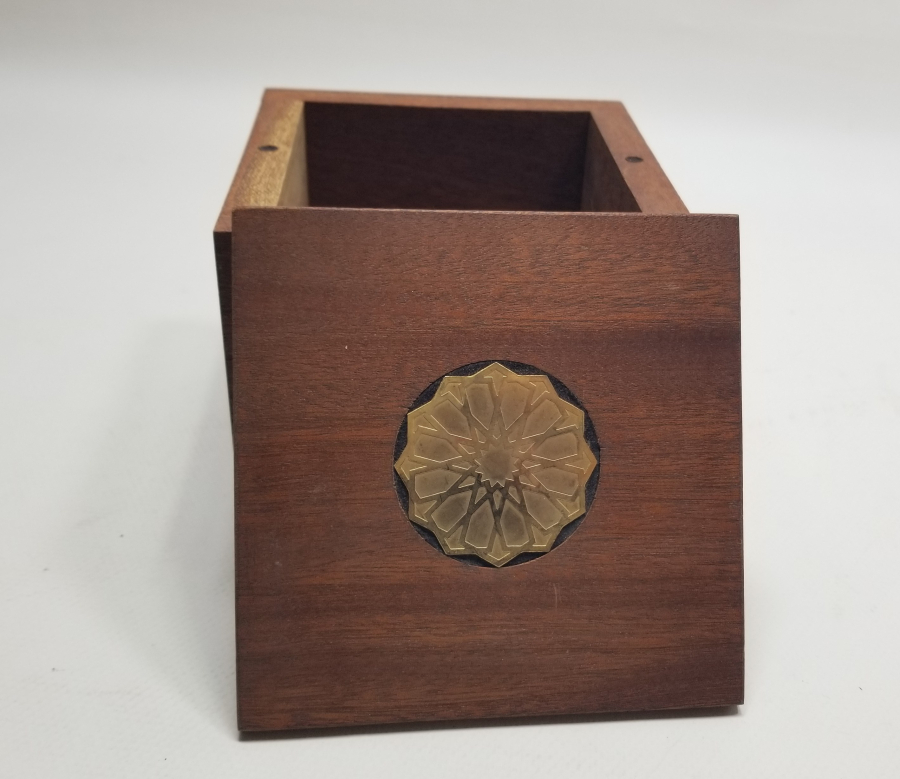 EL YAPIMI ANTİKA AHŞAP KUTU