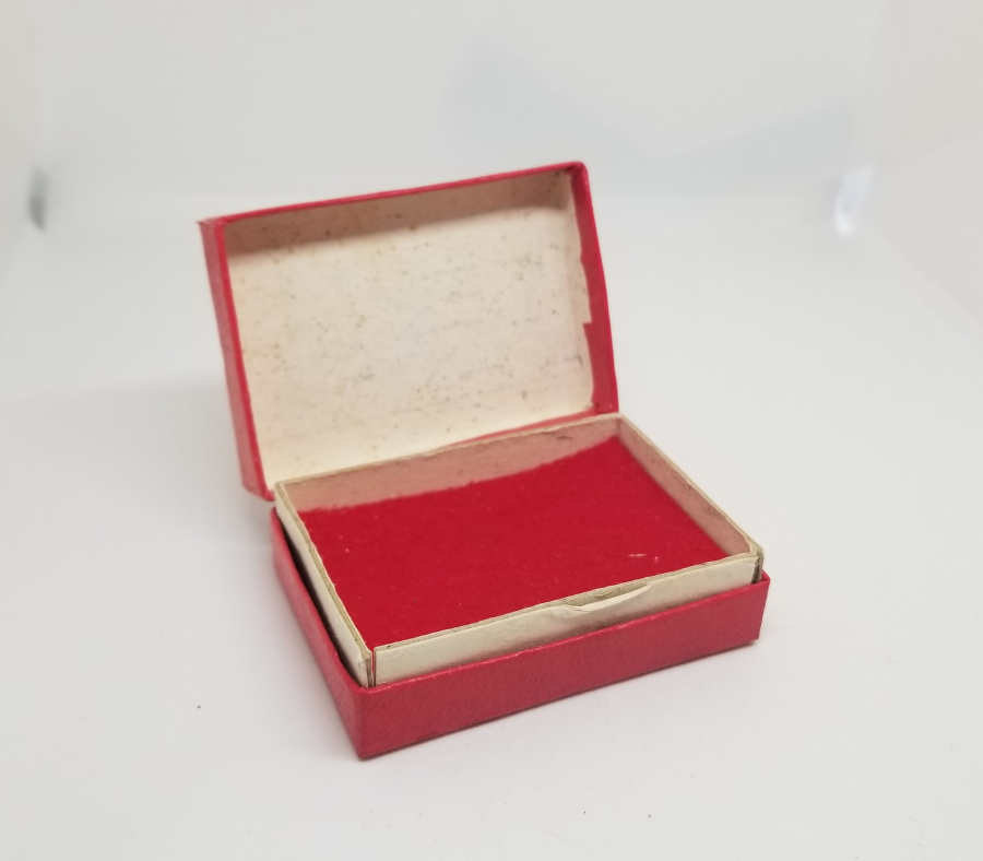 ETİBANK YAZILI ANTİKA KAPAKLI KUTU