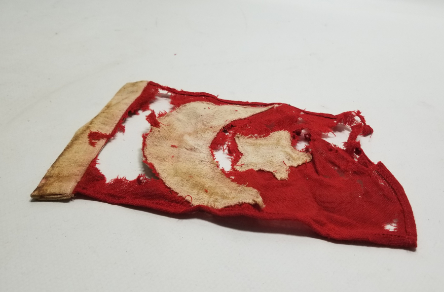 OSMANLI DÖNEMİ ÇOK NADİR GÖĞÜS BAYRAĞI