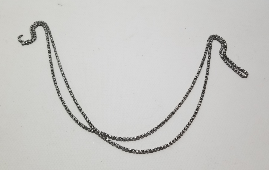 OSMANLI DÖNEMİ ARNAVUT ZİNCİR GÜMÜŞ CEP SAATİ KÖSTEĞİ