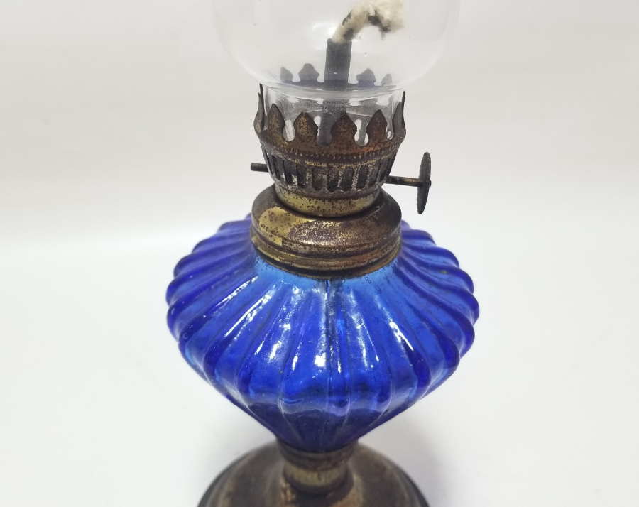 NADİR RENKTE OSMANLI DÖNEMİ GAZ LAMBASI