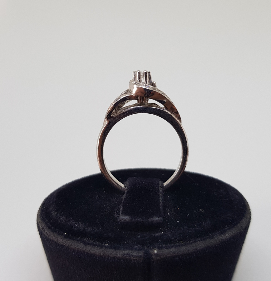 PIRLANTA TAŞLI SALYANGOZ MODEL YÜZÜK