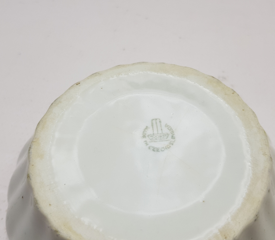 ÇEKOSLAVAKYA YAPIMI OSMANLI DÖNEMİ DİLİMLİ KASE