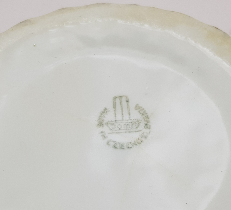 ÇEKOSLAVAKYA YAPIMI OSMANLI DÖNEMİ DİLİMLİ KASE