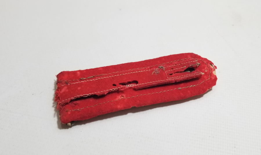 1. DÜNYA SAVAŞI DÖNEMİ SIRMA İŞÇİLİKLİ OSMANLI SUBAY APOLETİ