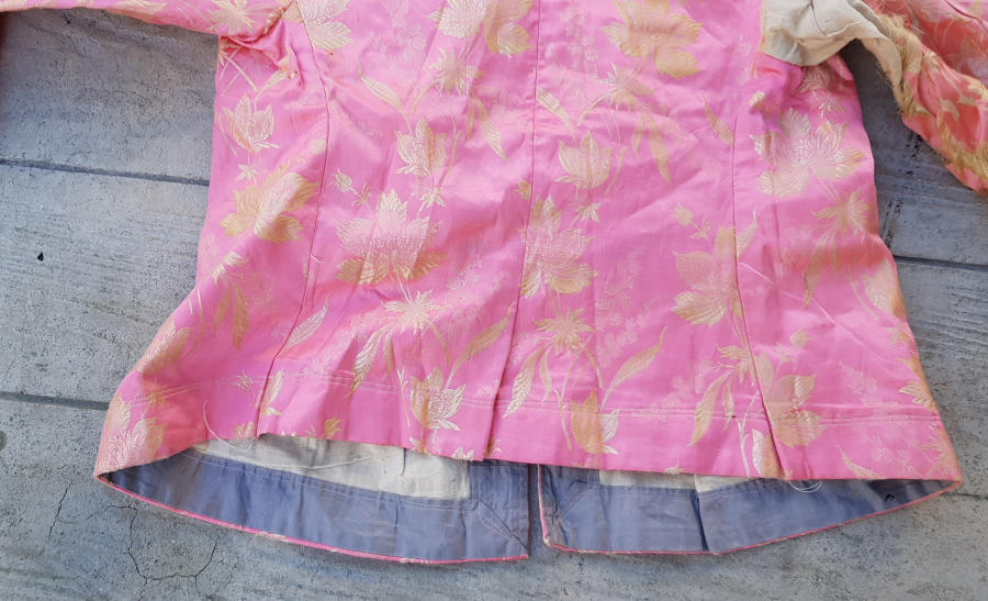 OSMANLI DÖNEMİ HAM İPEK ELMASİYE GELİN CEKETİ