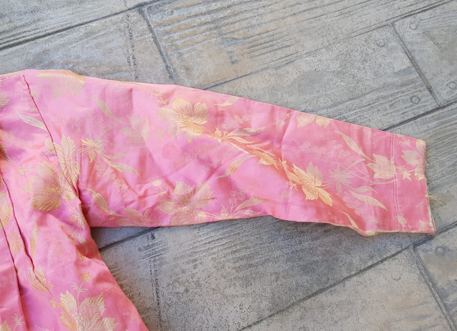 OSMANLI DÖNEMİ HAM İPEK ELMASİYE GELİN CEKETİ