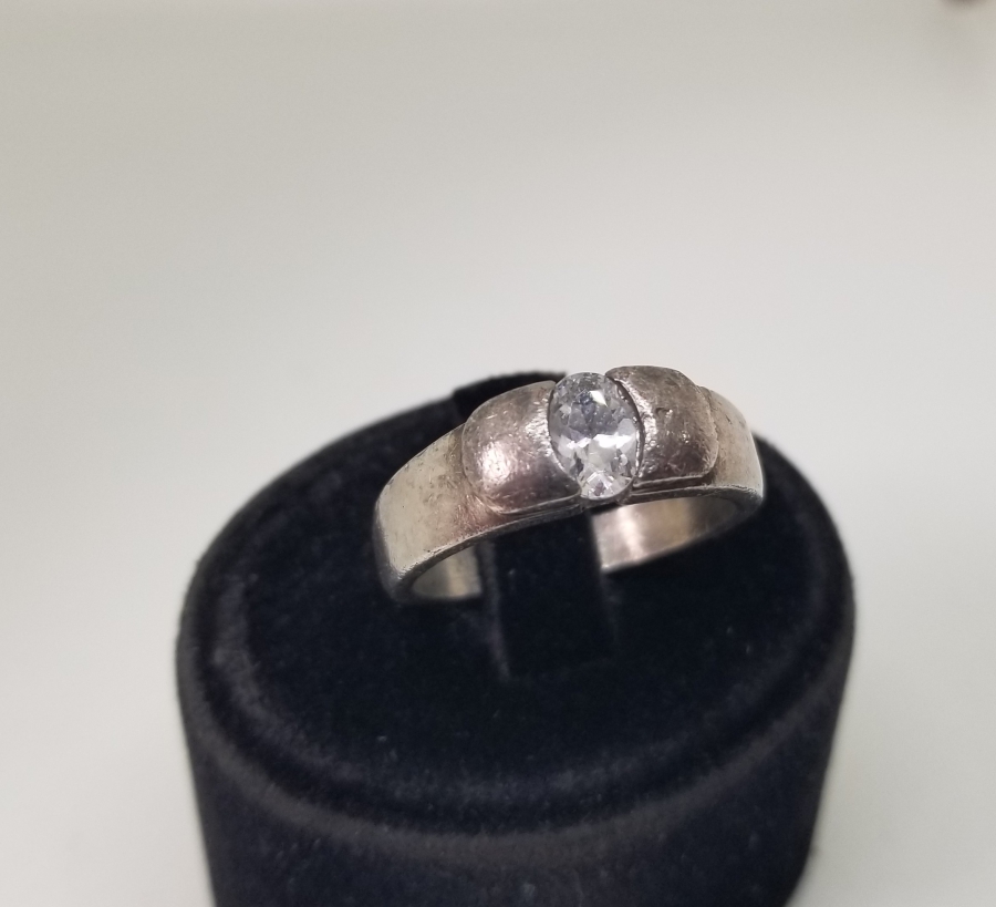 ELMAS KESİM MARGAZİT TAŞLI GÜMÜŞ YÜZÜK