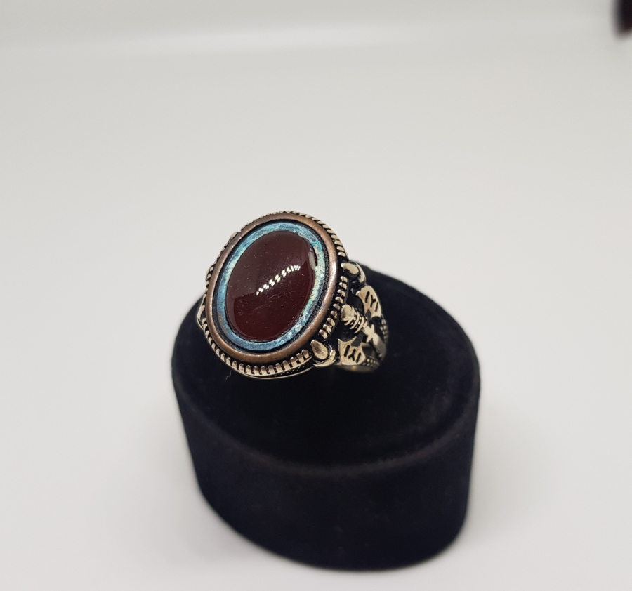 KABARTMA İŞÇİLİKLİ ÖZEL YAPIM GÜMÜŞ YÜZÜK