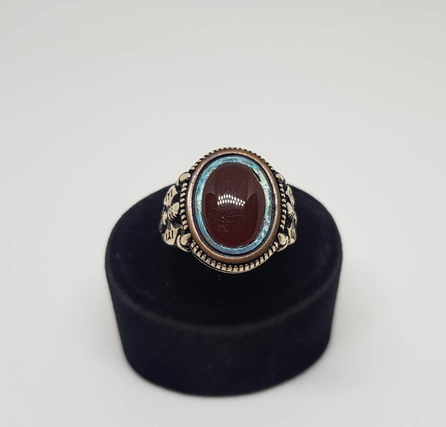 KABARTMA İŞÇİLİKLİ ÖZEL YAPIM GÜMÜŞ YÜZÜK