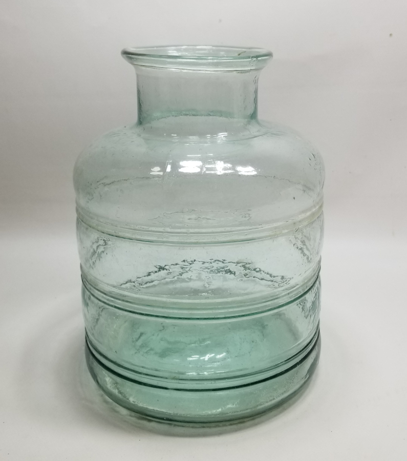 OSMANLI DÖNEMİ KOPARMA İŞÇİLİKLİ CAM ŞEKERCİ KAVANOZU