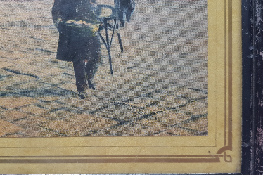 OSMANLI DÖNEMİ İZMİR KONAK SAAT KULESİ GÖRSELLİ BÜYÜK BOY KARTPOSTAL PANO