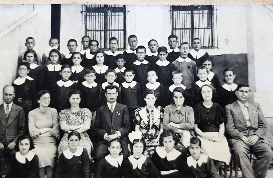 EĞİTİM TARİHİ - ANTİKA OKUL FOTOĞRAFI