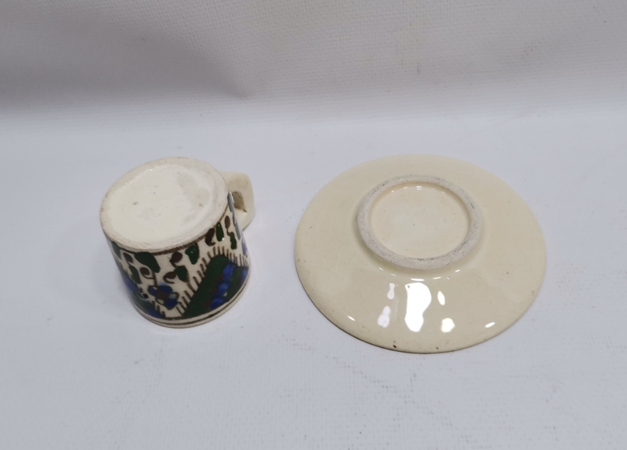 OSMANLI DÖNEMİ KÜTAHYA İŞİ KAHVE FİNCANI