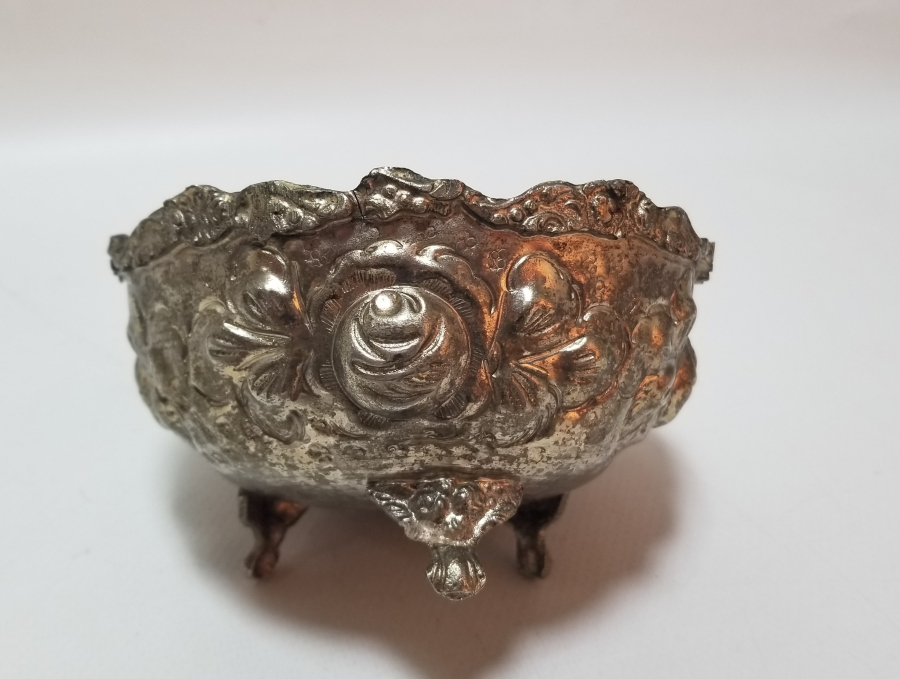 GÜMÜŞ KAPLAMA ANTİKA ŞEKERLİK