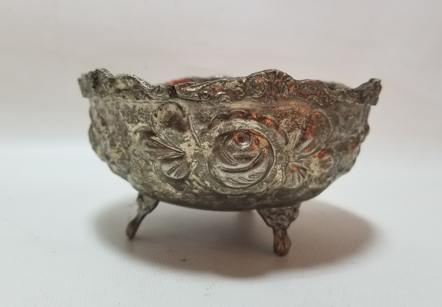 GÜMÜŞ KAPLAMA ANTİKA ŞEKERLİK