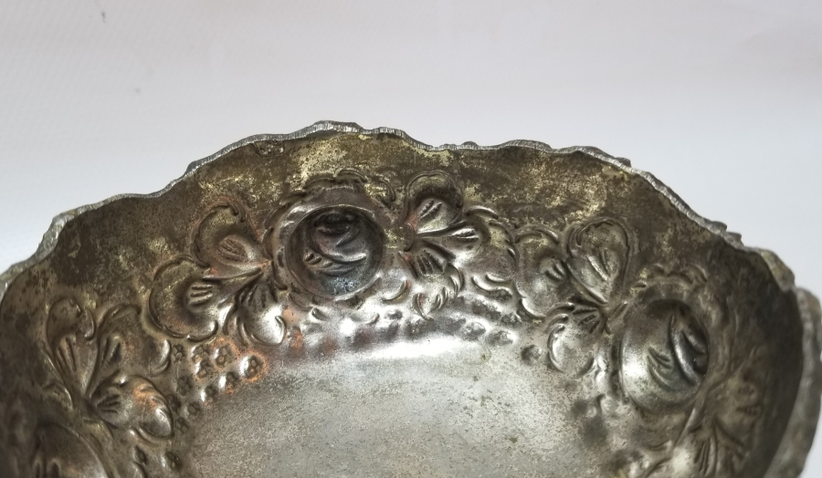 GÜMÜŞ KAPLAMA ANTİKA ŞEKERLİK