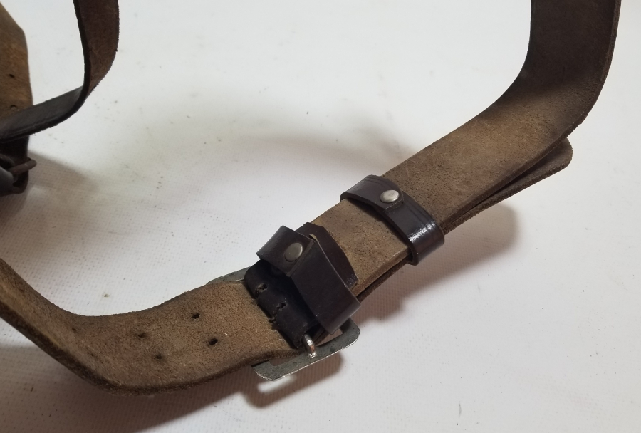 1. DÜNYA SAVAŞI DÖNEMİ DERİ SUBAY KEMERİ