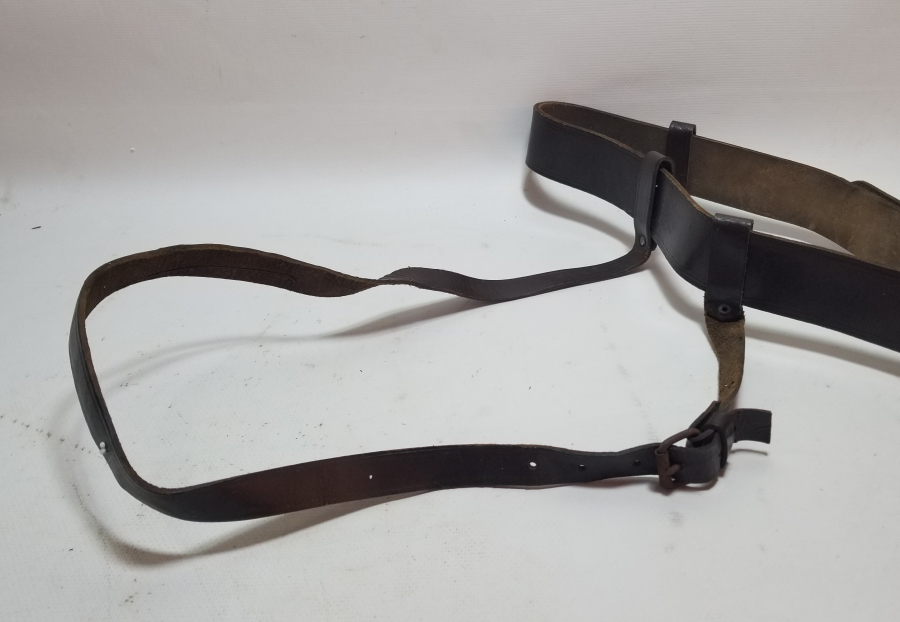 1. DÜNYA SAVAŞI DÖNEMİ DERİ SUBAY KEMERİ