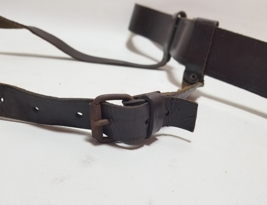 1. DÜNYA SAVAŞI DÖNEMİ DERİ SUBAY KEMERİ