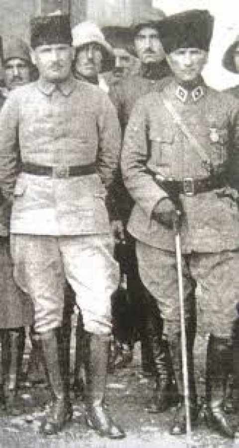 1. DÜNYA SAVAŞI DÖNEMİ DERİ SUBAY KEMERİ