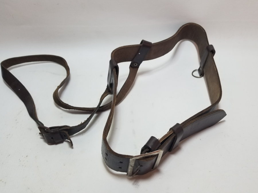 1. DÜNYA SAVAŞI DÖNEMİ DERİ SUBAY KEMERİ