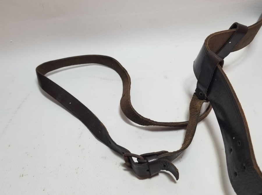 1. DÜNYA SAVAŞI DÖNEMİ DERİ SUBAY KEMERİ