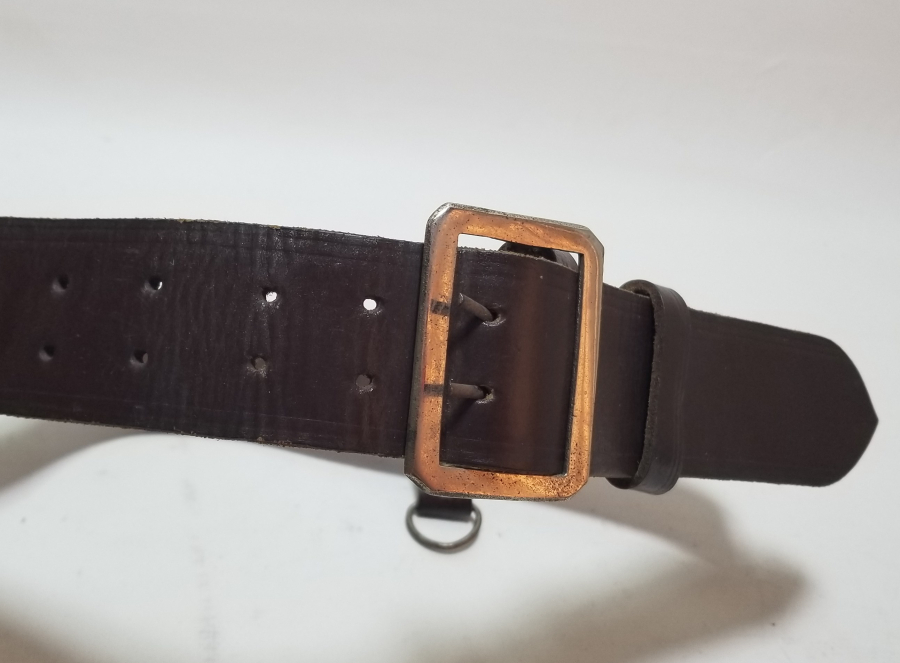 1. DÜNYA SAVAŞI DÖNEMİ DERİ SUBAY KEMERİ