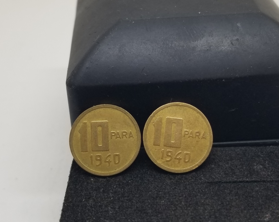 1940 YILI KOLEKSİYONLUK 2 ADET 10 PARA