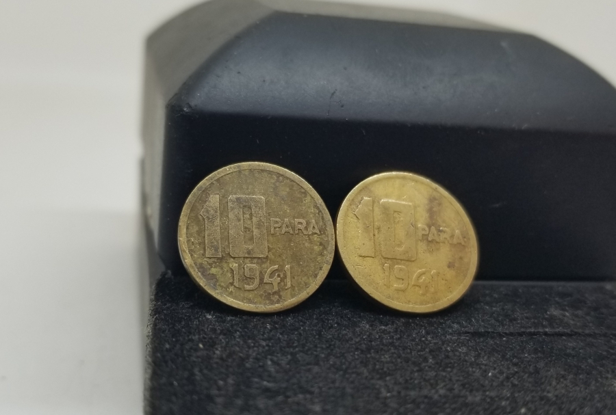 1941 YILI KOLEKSİYONLUK 2 ADET 10 PARA