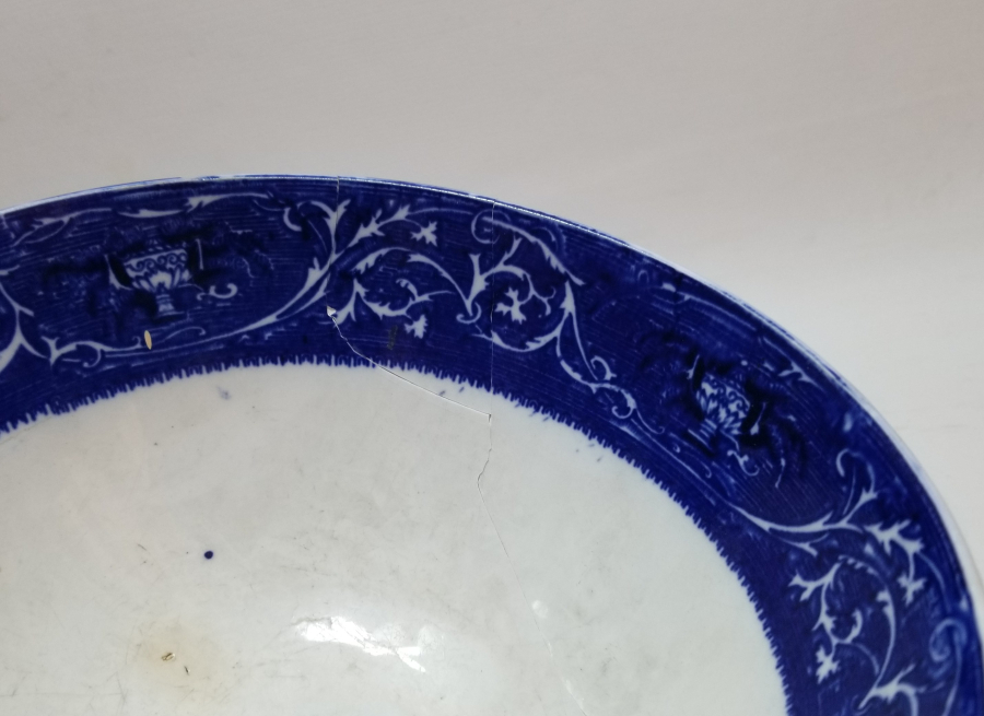 ALLAH HEKİMLERİ KORUSUN YAZILI OSMANLI DÖNEMİ ÇOK NADİR AY YILDIZ DAMGALI PORSELEN KASE