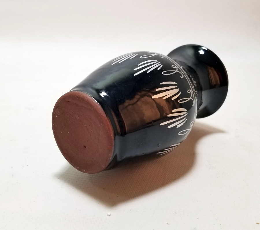 EL BOYAMA İŞÇİLİKLİ ANTİKA TOPRAK VAZO