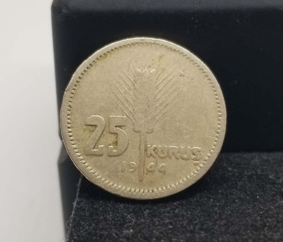 1944 YILI GÜMÜŞ 25 KURUŞ