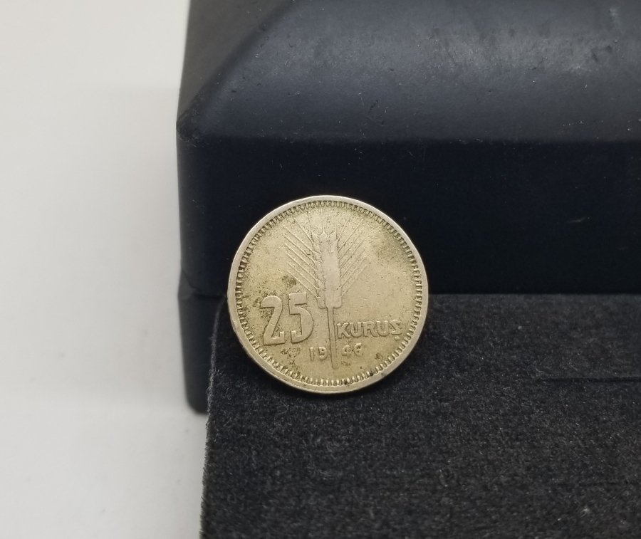 1946 YILI GÜMÜŞ 25 KURUŞ