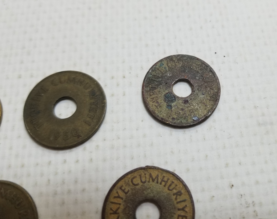 1948-1949-1950 YILLARINA AİT KOLEKSİYONLUK 1 KURUŞ LOTU