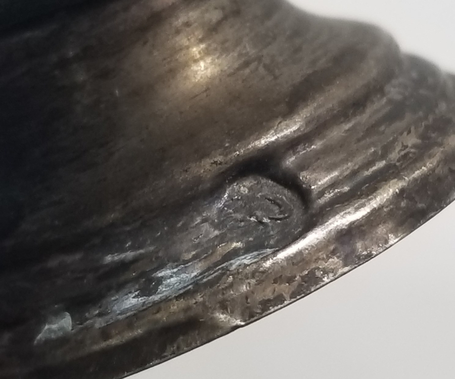 ÜZERİ AY YILDIZ FİGÜRLÜ OSMANLI DÖNEMİ TUĞRALI GÜMÜŞ FİNCAN ZARFI