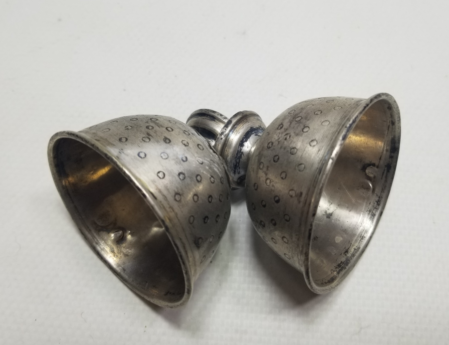 OSMANLI DÖNEMİ GÜMÜŞ ÇİFT FİNCAN ZARFI