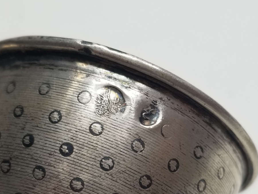 OSMANLI DÖNEMİ GÜMÜŞ ÇİFT FİNCAN ZARFI