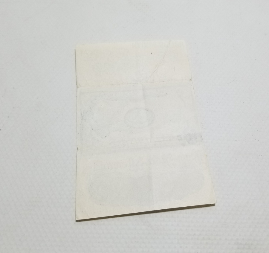 OSMANLI DÖNEMİ ÜZERİ OSMANLICA YAZILI SİGARA KAĞIDI PAKETİ