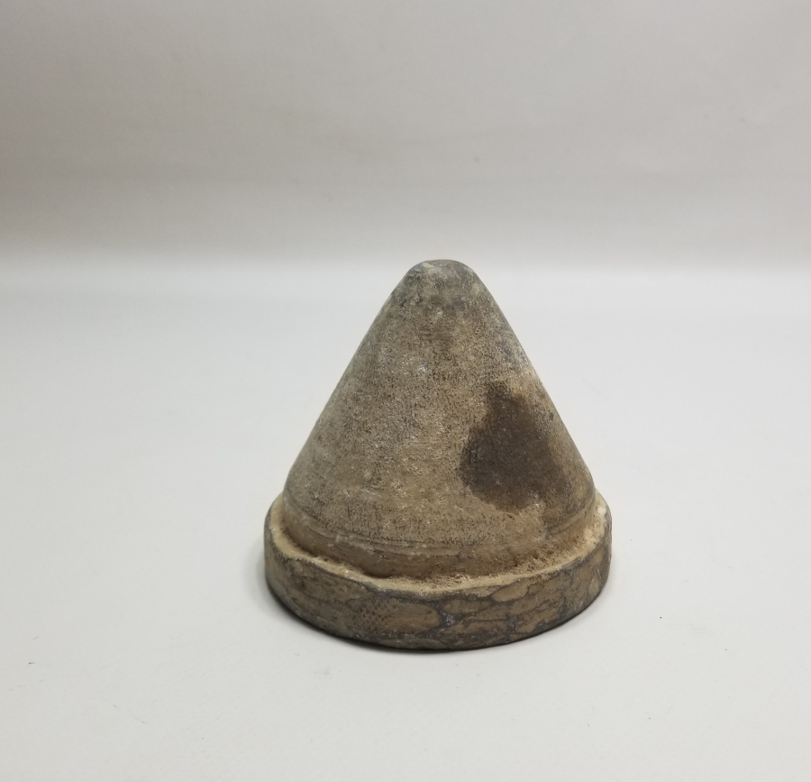 OSMANLI DÖNEMİ TOP MERMİSİ BAŞLIĞI FORMUNDA YAPILMIŞ ÇOK NADİR KAĞIT AĞIRLIĞI