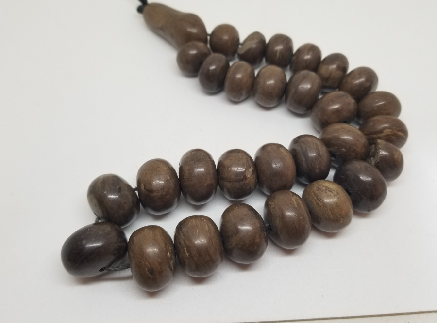 NADİR TİPTE USTA İŞİ EL YAPIMI DOĞAL TAŞ TESPİH