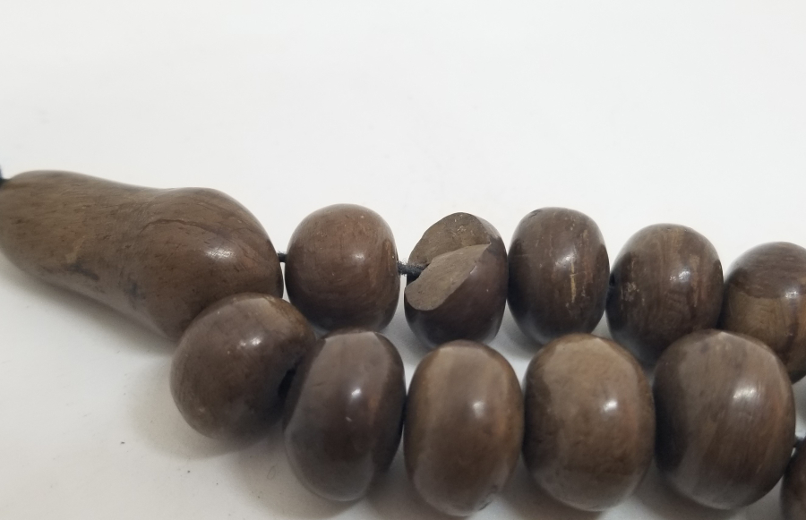 NADİR TİPTE USTA İŞİ EL YAPIMI DOĞAL TAŞ TESPİH